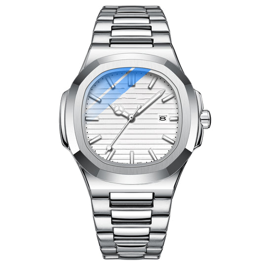 The clean white dial watch
