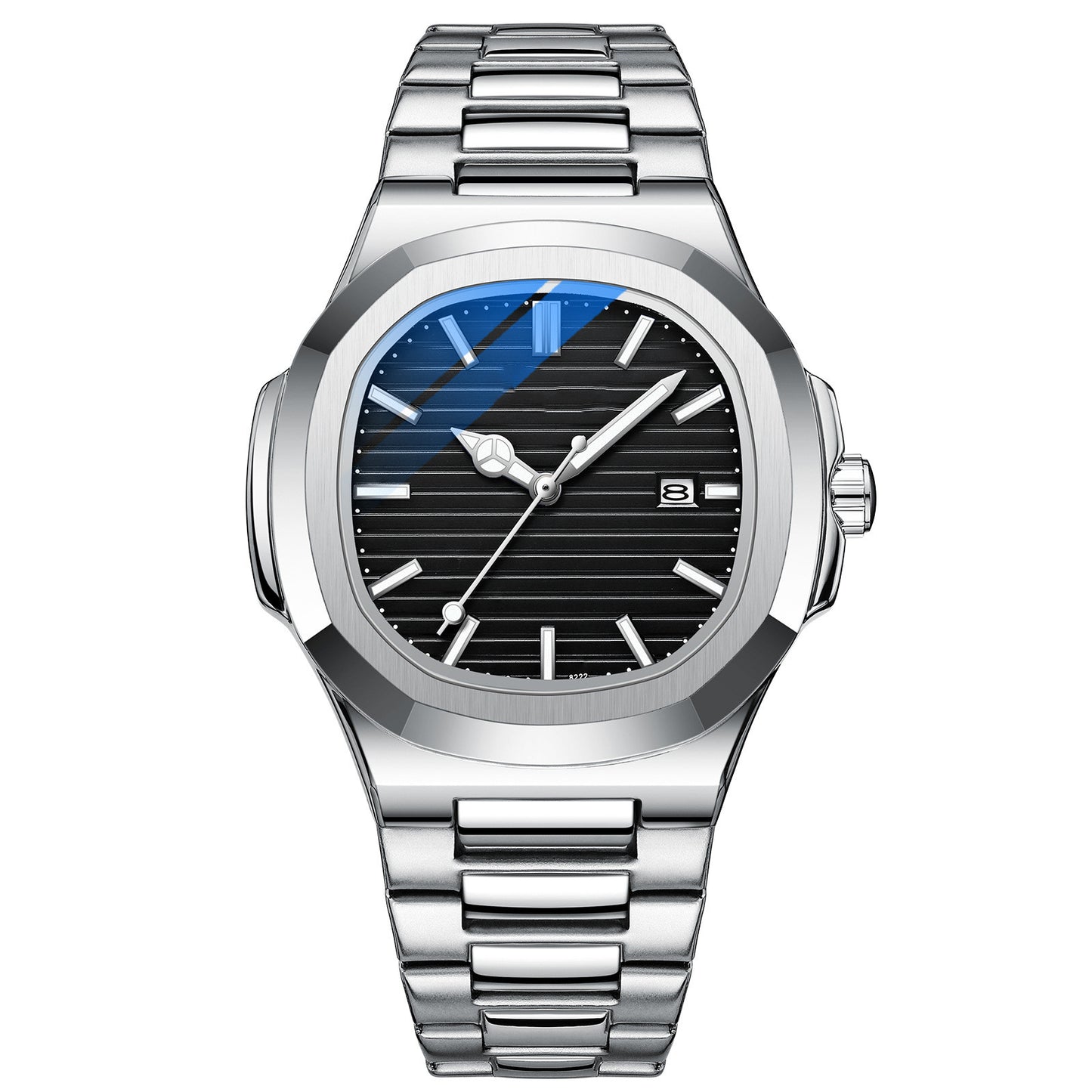 The black matt dial watch